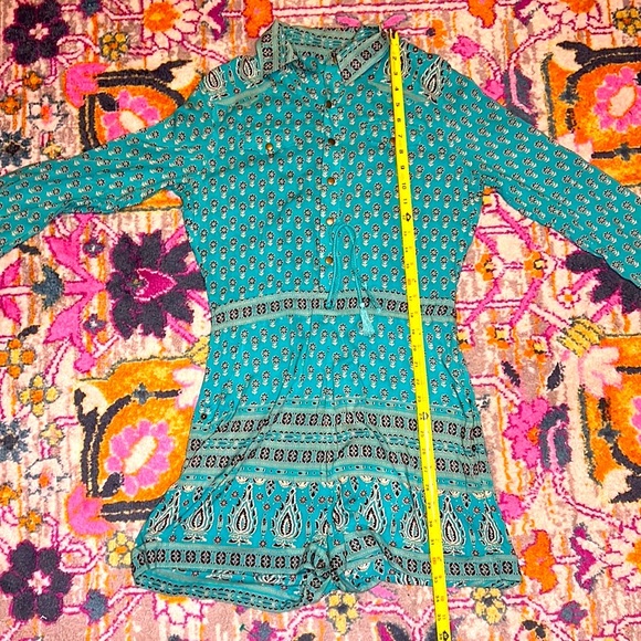 Spell & The Gypsy Collective Gypsiana Paisley Print Romper New Size Small - Picture 14 of 16